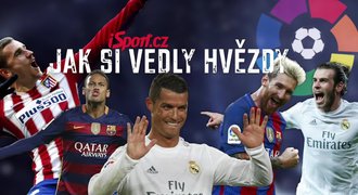 Jak si vedly hvězdy La Ligy? Řádilo slavné duo z Barcelony i Bale