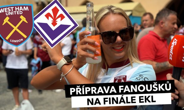 Příznivci West Hamu i Fiorentiny obsadili Staroměstské náměstí. Jaký tipovali výsledek?