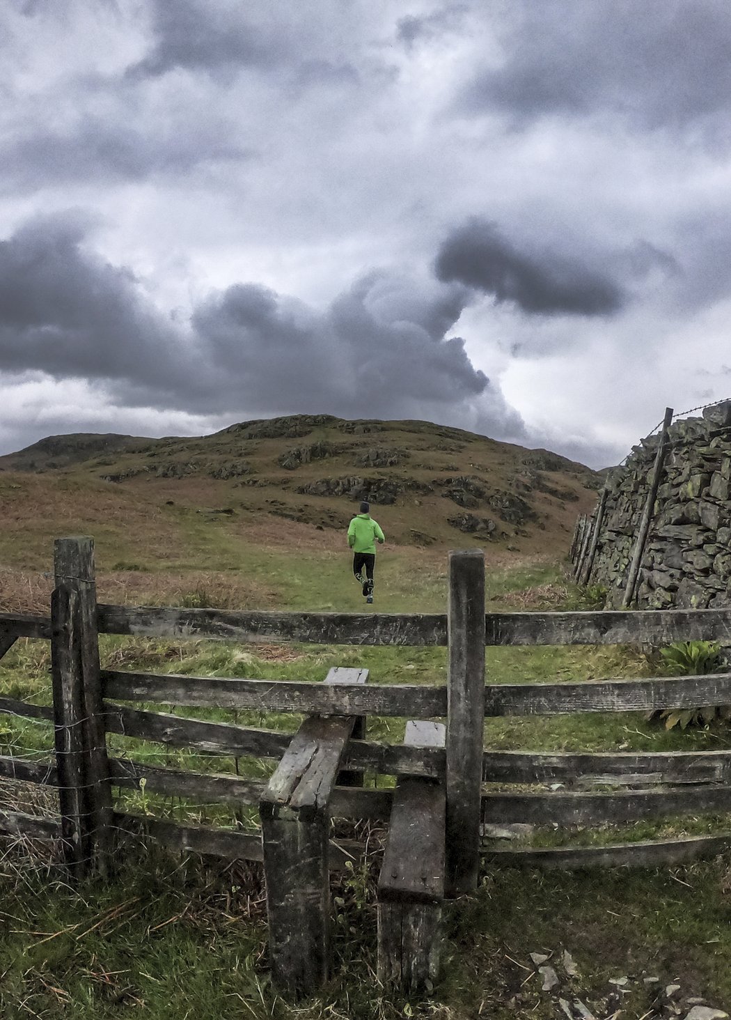 Běhání v Lake District ve Velké Británii