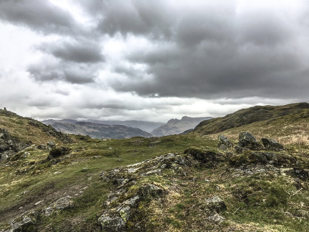 Běhání v Lake District ve Velké Británii