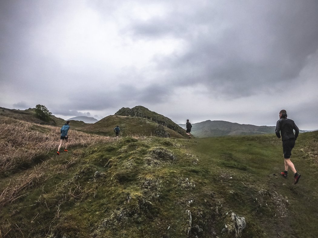 Běhání v Lake District ve Velké Británii