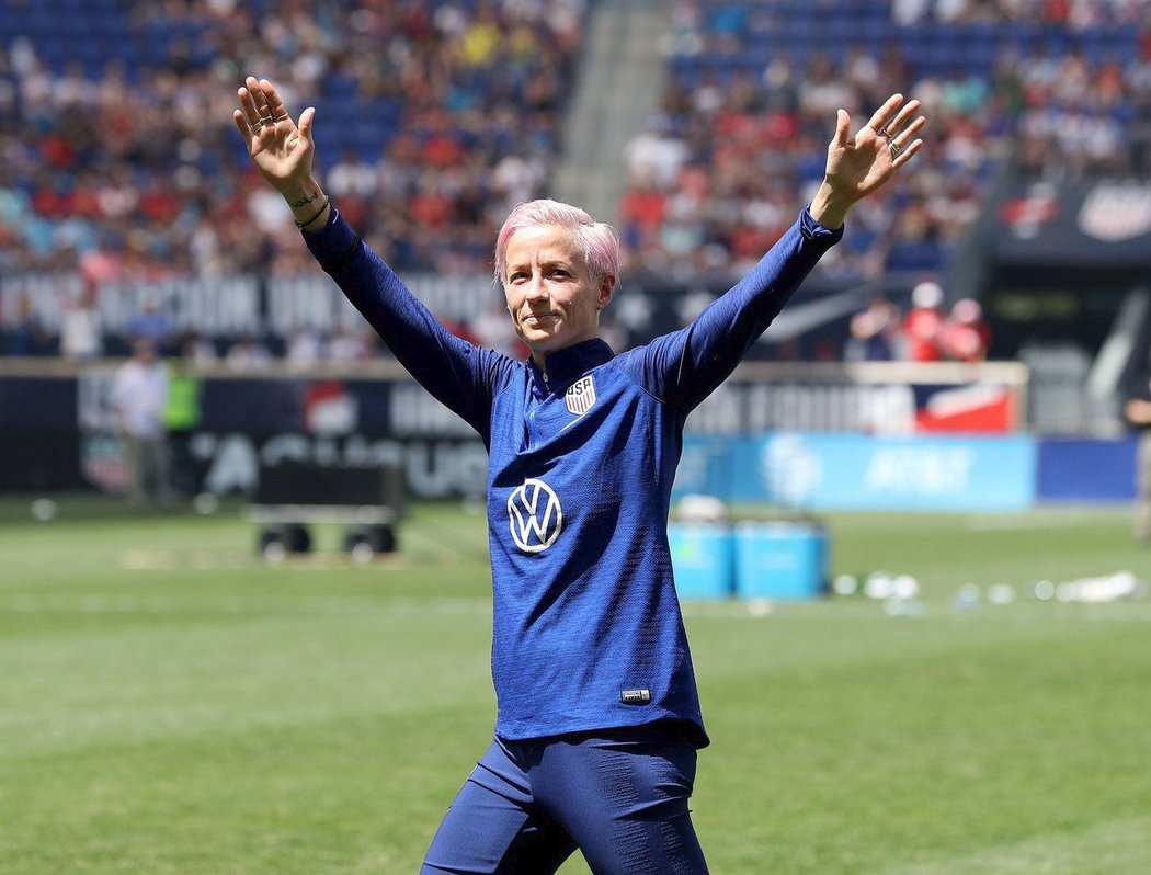 Držitelka Zlatého míče Megan Rapinoe se otevřeně přiznala ke vztahu s ženou