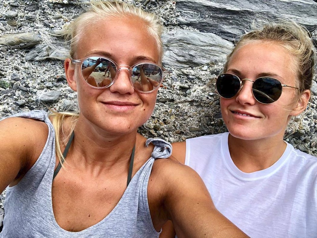 Magdalena Erikssonová a Pernille Harderová