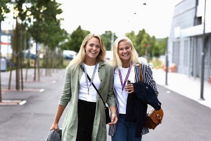 Magdalena Erikssonová a Pernille Harderová