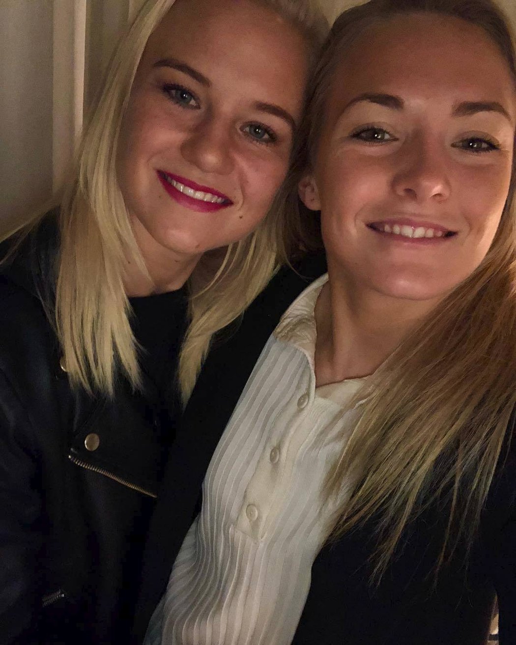 Magdalena Erikssonová (vpravo) a Pernille Harderová (vlevo)