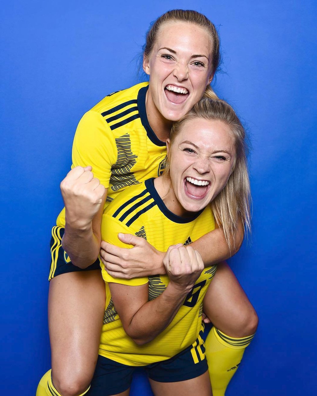 Magdalena Erikssonová a Pernille Harderová