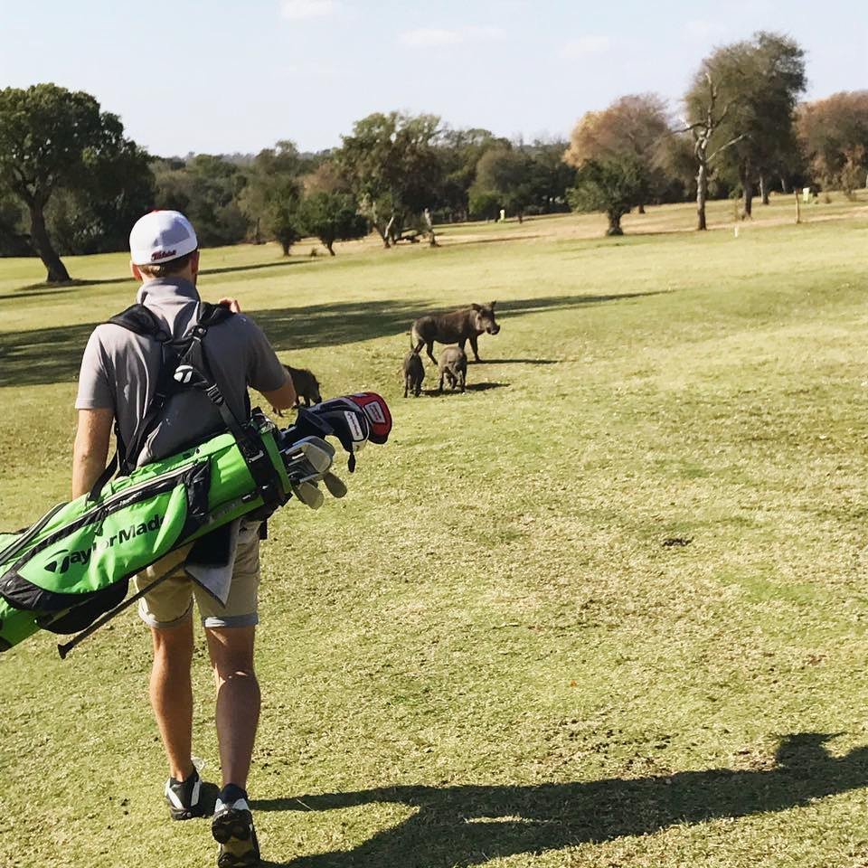 Takto vypadá běžné ráno v golfovém klubu Skukuza, který se nachází v Krugerově národním parku v Jihoafrické republice.