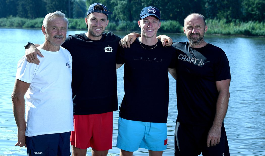 leva Josef Fuksa (děda), Martin Fuksa, Petr Fuksa,Petr Fuksa (táta)