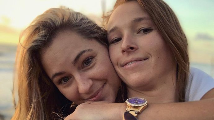 Šárka Pančochová se svou partnerkou Kaileen Laree
