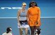 Serena Williamsová a Caroline Wozniacká jsou dlouholetými kamarádkami