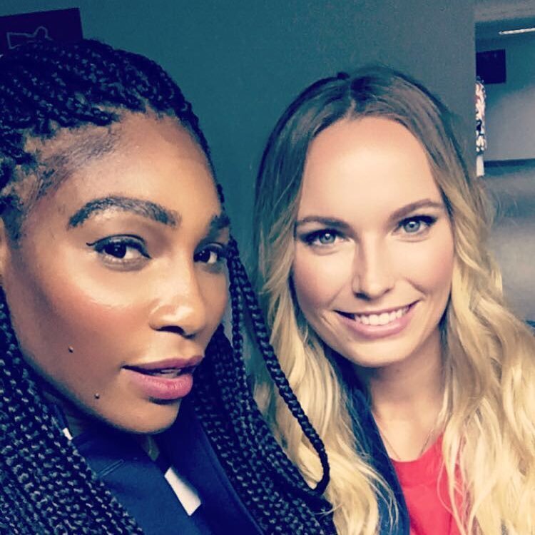 Serena Williamsová a Caroline Wozniacká jsou dlouholetými kamarádkami