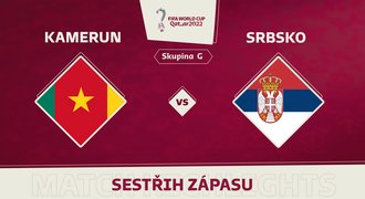 SESTŘIH: Kamerun – Srbsko 3:3. Divný konec brankáře a divoká přestřelka