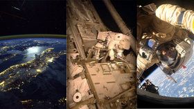 Dva američtí astronauté vystoupili dvakrát do vesmíru, aby provedli nezbytné opravy na 15 let staré mezinárodní vesmírné stanici (ISS).