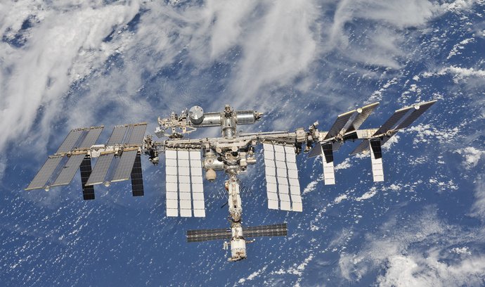 ISS v roce 2018.