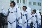 Ve stepi Kazachstánu přistál modul s třemi členy posádky ISS