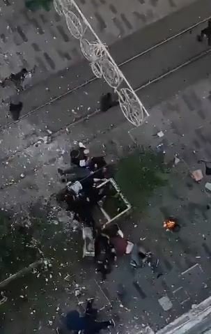 Exploze v centru Istanbulu (13. 11. 2022)