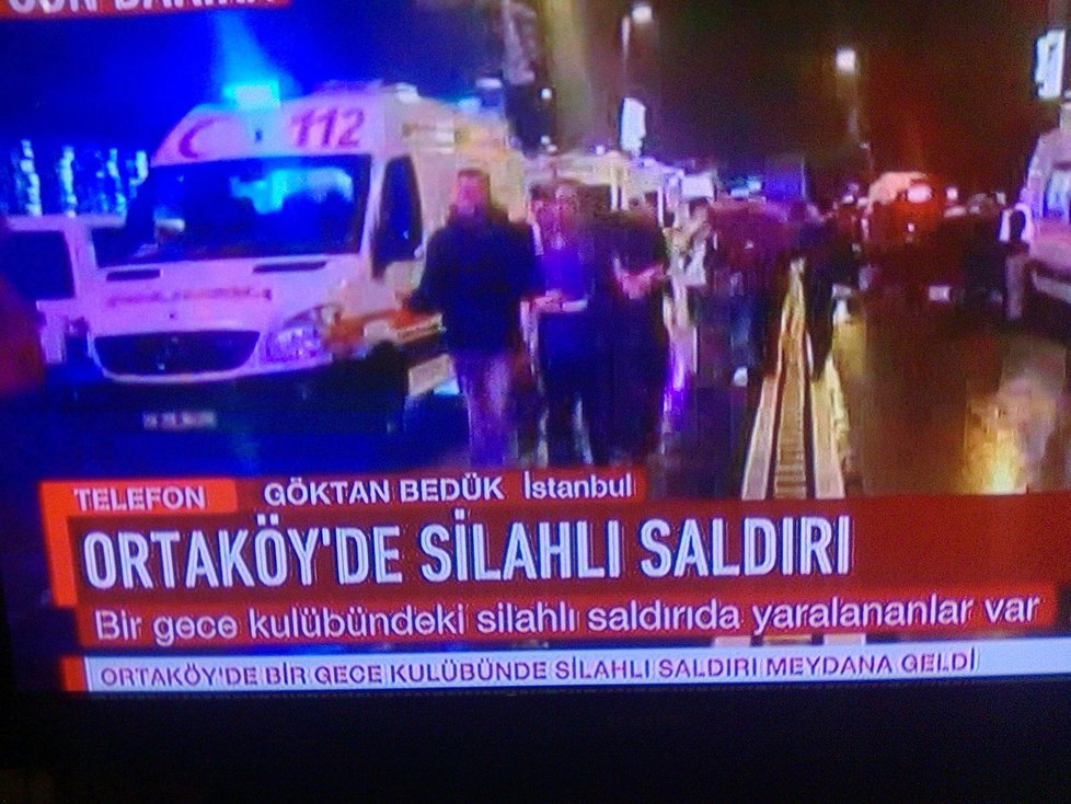 Istanbul hlásí útok.