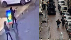 Dvě ženy v Istanbulu zaútočily na autobus těžkooděnců.