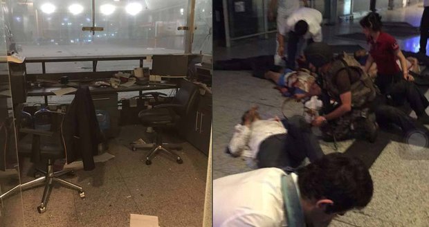 Útok na letiště v Istanbulu: 41 mrtvých, 240 zraněných. Práce vrahů z ISIS?