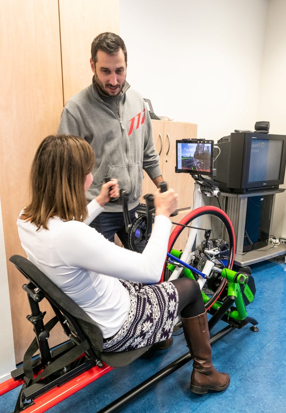 Handbike trenažér s rozšířenou realitou