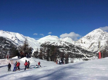 Italské středisko Sestriere.