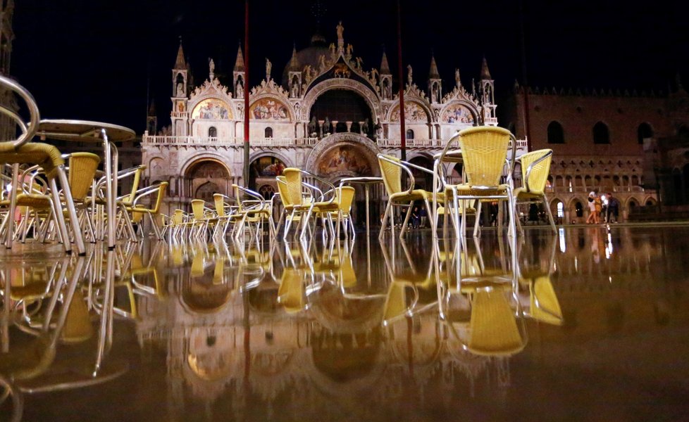 Pohled na Benátky v době koronaviru