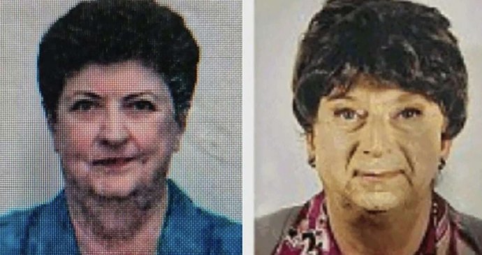 Vlevo je Italova matka, vpravo namaskovaný Ital