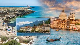 Rádi byste vyrazili do Itálie? Přinášíme vám 5 nej míst!