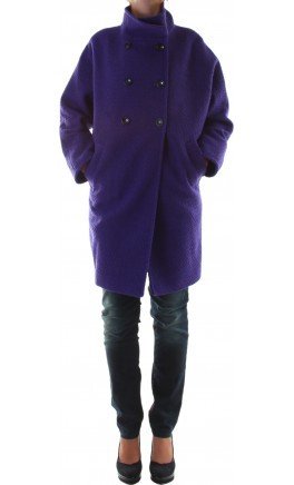 dámský vlněný kabát s příměsí polyesteru, Made in Italia, www.italiedoskrine.cz, 3862 Kč,-