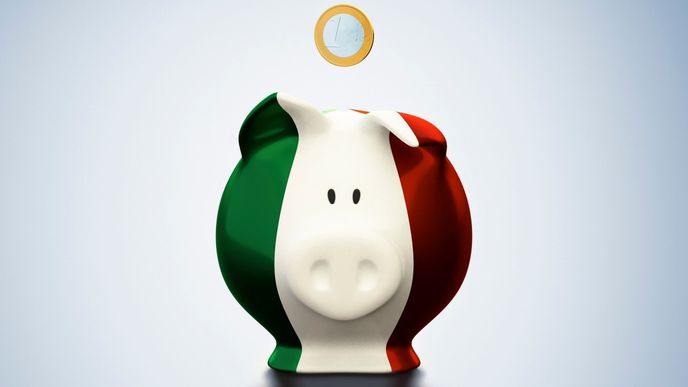 Další problém EU? Itálie má rekordní veřejný dluh ve výši 2,2 bilionu euro. A pořád roste 