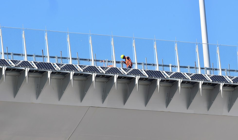 Nový most v italském Janově prošel v polovině července úspěšně všemi testy.