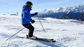 Lyžování v Itálii během pandemie covidu