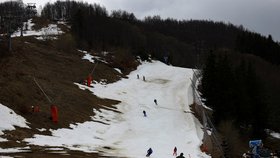 Klimatické změny a lyžování v Itálii (březen 2023)