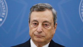 Italský premiér Mario Draghi