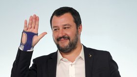 Italský ministr vnitra Matteo Salvini.