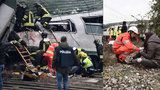 V Itálii vykolejil vlak, po neštěstí u Milána jsou nejméně tři mrtví