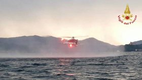 Smrt na jezeře Lago Maggiore: Bouře a tornádo převrhly loď, zemřela i ruská manželka majitele