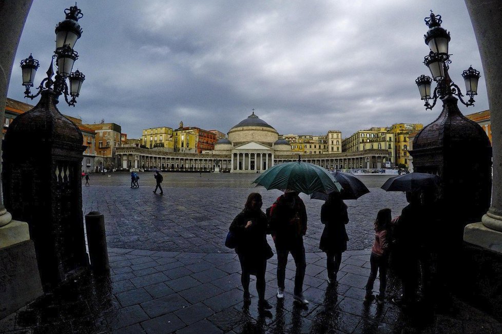 Území Itálie zasáhlo extrémní počasí