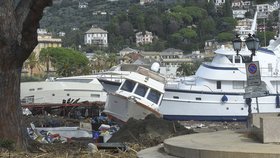 V Itálii udeřilo extrémní počasí: Vichr i bleskové záplavy