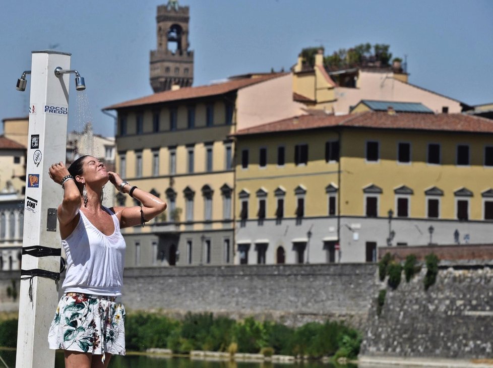 Také v Itálii se teploty na začátku srpna vyšplhaly do závratných výšin