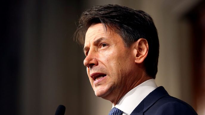 Italský premiér Giuseppe Conte