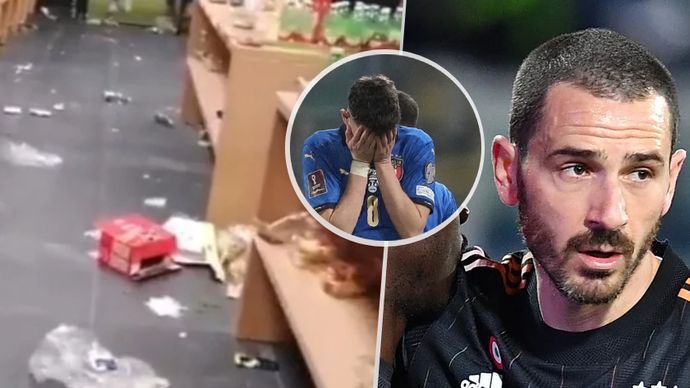 Italové po prohře byli frustrovaní. Právě to měl být údajně jeden z důvodů, proč v kabině nechali takovou spoušť...