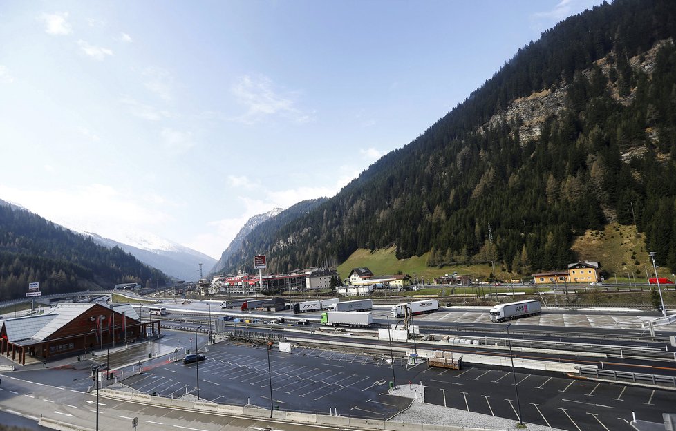 Brennerský průsmyk – brána mezi Rakouskem a Itálií.