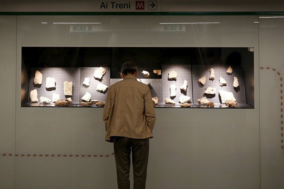 Řím se může pochlubit unikátem - muzeem na stanici metra