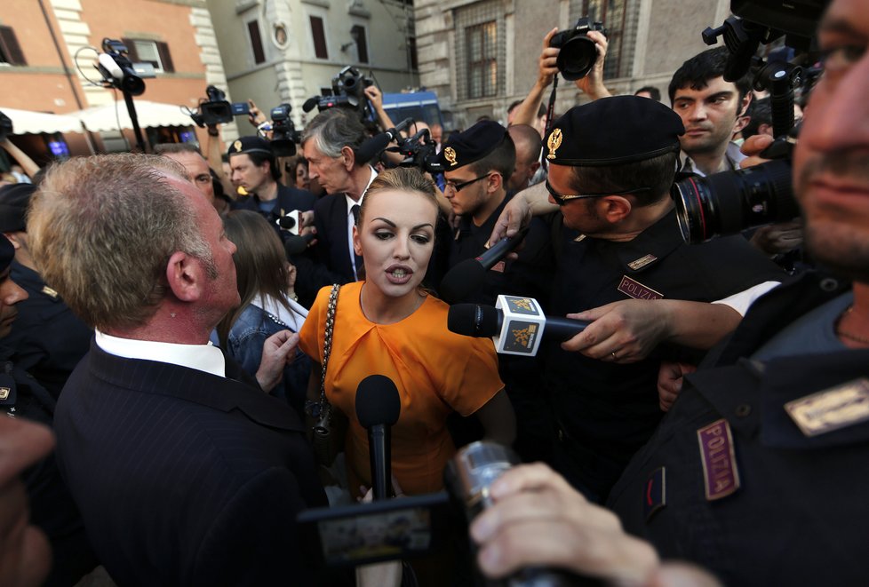 Bývalá přítelkyně italského expremiéra Silvia Berlusconiho Francesca Pascaleová