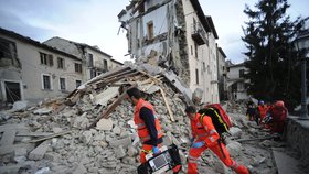 Zemětřesení v Itálii zabilo několik lidí