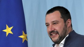 Italský ministr vnitra Matteo Salvini