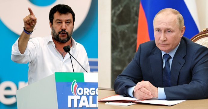 C’era Putin dietro al crollo del governo italiano?  Salvini nega di aver ricevuto istruzioni dal Cremlino