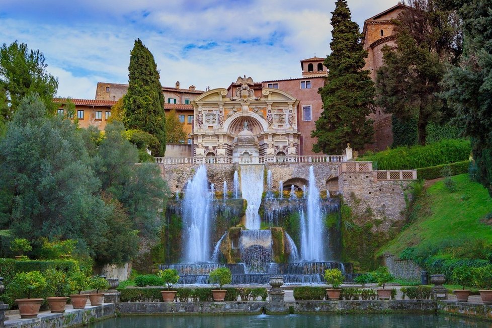 Villa d&#39;Este, Itálie