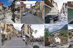 Při silném zemětřesní v Itálii zemřely desítky lidí.